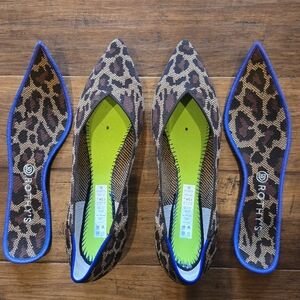 Rothys points animal print